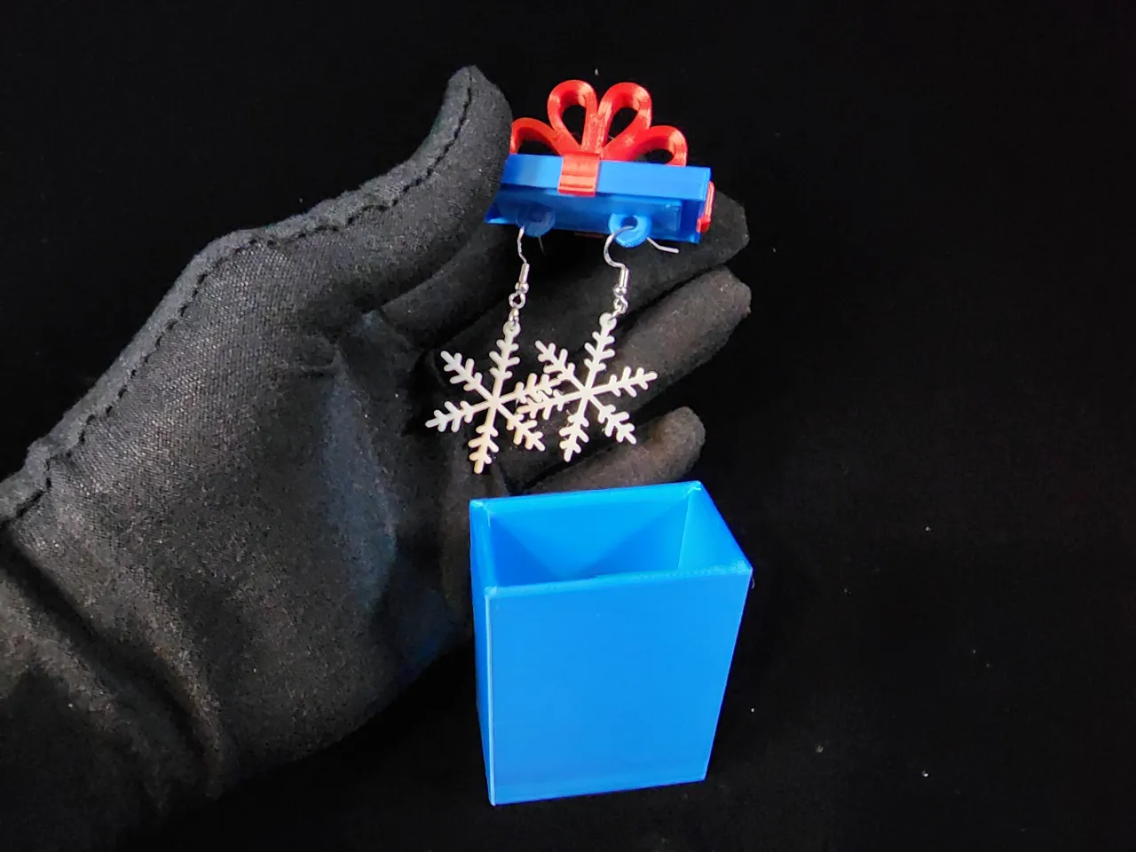 Snowflake Earrings & Ornaments view 2