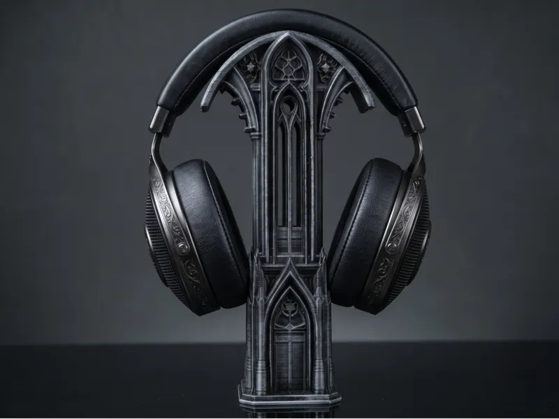 Gothic Tower Headphone Stand