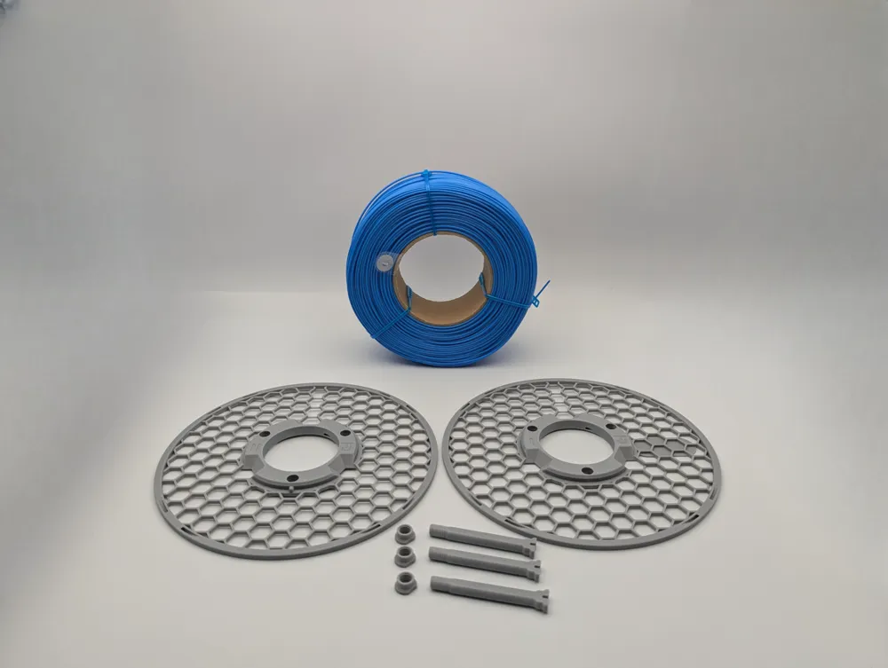 Bambu Refill Spool V2 (200mm) (Old Version) - Free 3D Print Model ...