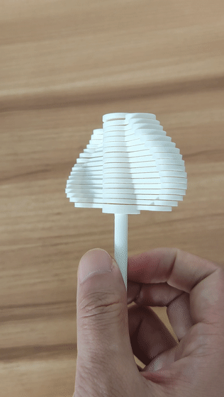 Miniatura 1 do modelo 3D 斐波那契螺旋树 解压玩具（小号）