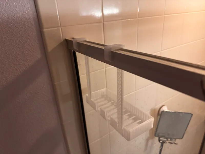 Modular Shower Tray with 1 inch hooks