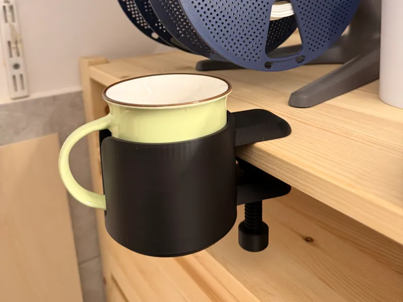 Klemmbarer Schreibtisch-Becherhalter