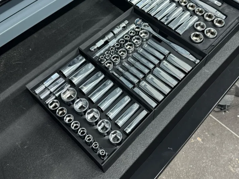 Milwaukee Socket Tray - 3/8" Metric and Imperial
