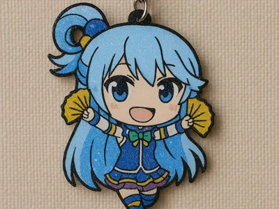 Aqua Keychain - KonoSuba