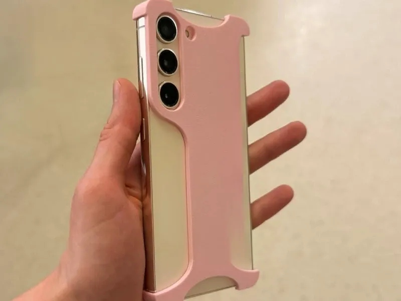 Minimalist Snap-On Case for Samsung Galaxy S23