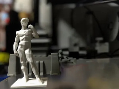 Polygon Statua del David Sculpture