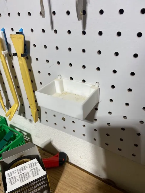 PEG BOARD BASKET