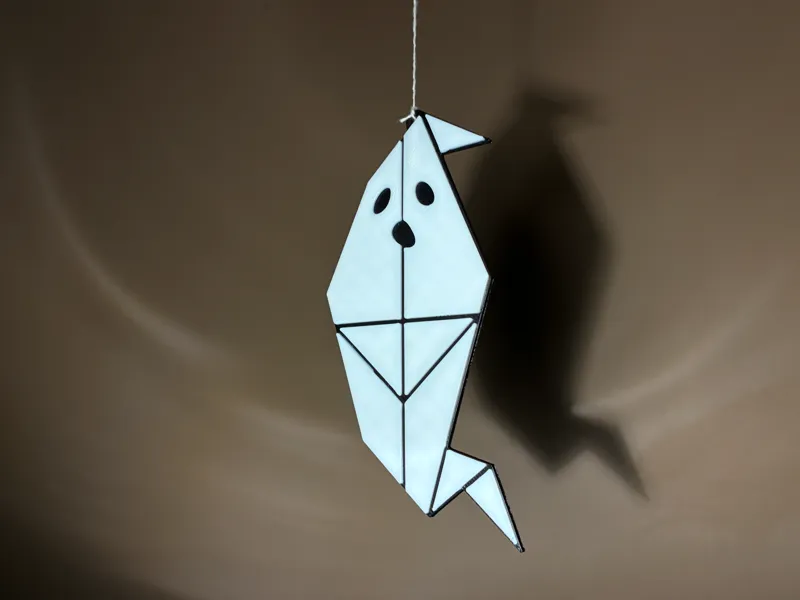 2D Origami Ghost - NO AMS