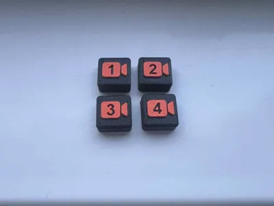 Cherry Mx Keycaps for OBS