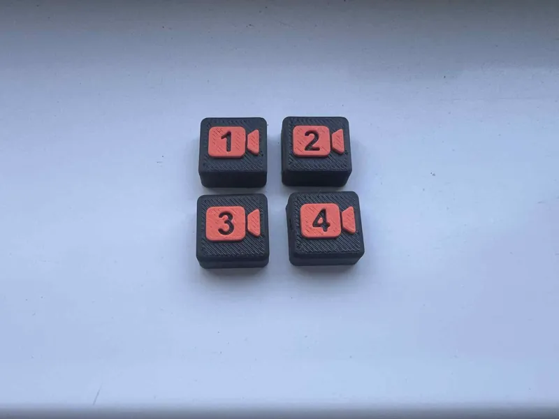 Cherry Mx Keycaps for OBS