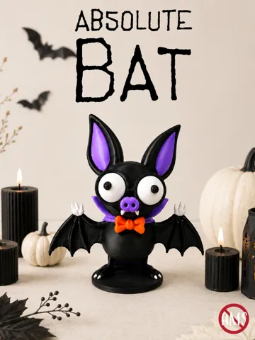 Accesorio para impresora 3D: Absolutely Crazy BAT Decor (No AMS) — vista de referencia 2