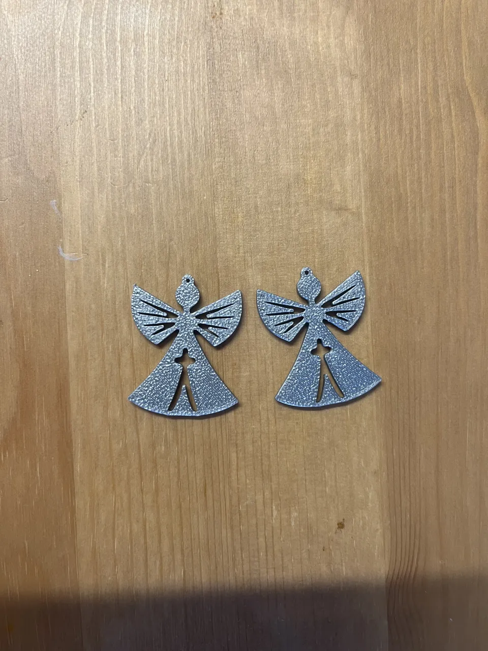angel earrings view 2