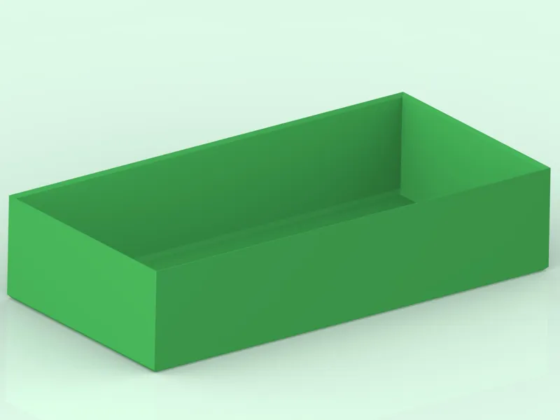 Envelope Tray/Stack Tray 244x122x55mm outer size