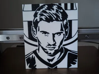 Mini Picture of the footballer Messi