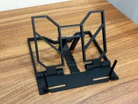 Support de livre pliable à base étendue — photo 2