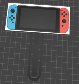 Nintendo Switch bookmark