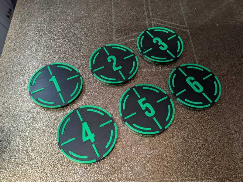 Objective Markers by Tempest Terrain