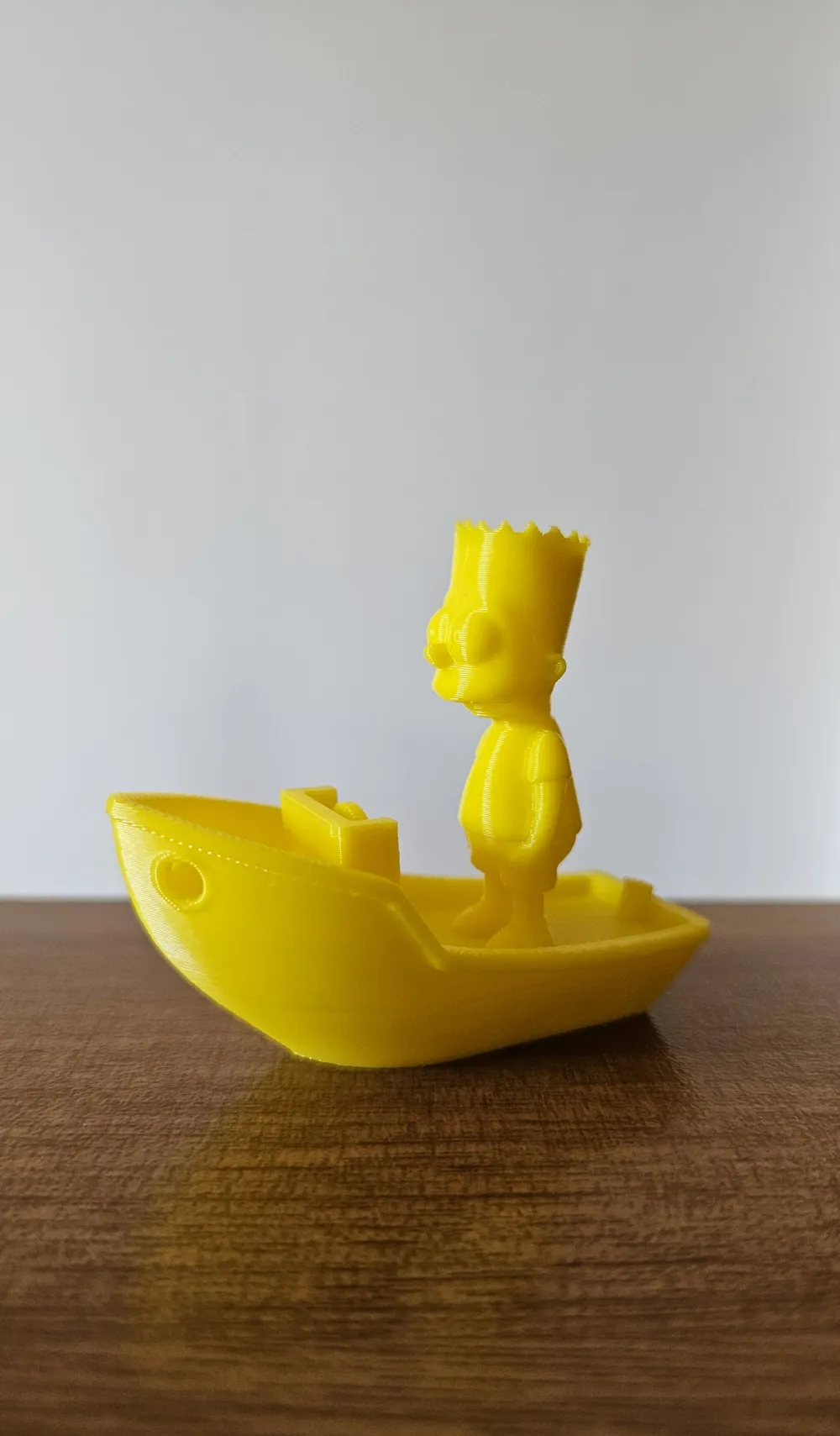 Bart Simpson Benchy - Free 3D Print Model - MakerWorld