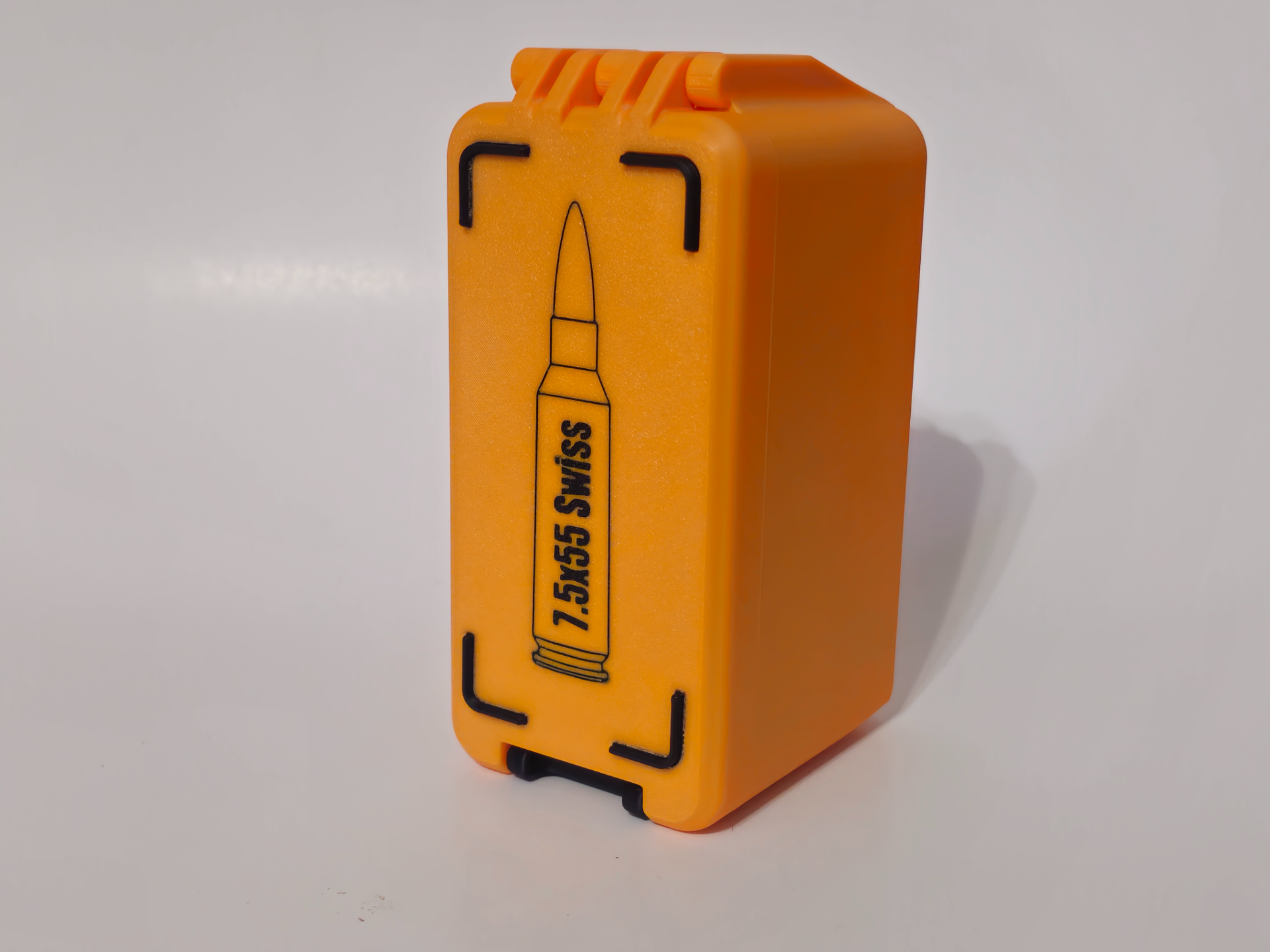 7.5x55 Swiss Ammo Box - 36 Round - Stackable