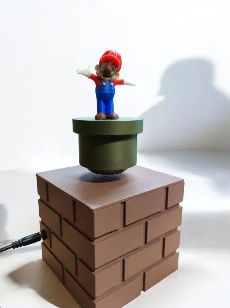 Magnetic Levitation Super Mario Bros by Eclipse 3D MakerWorld: Download ...