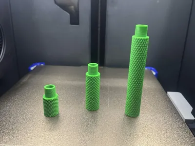 Airsoft AEG Barrel Extensions (1", 2", and 4")