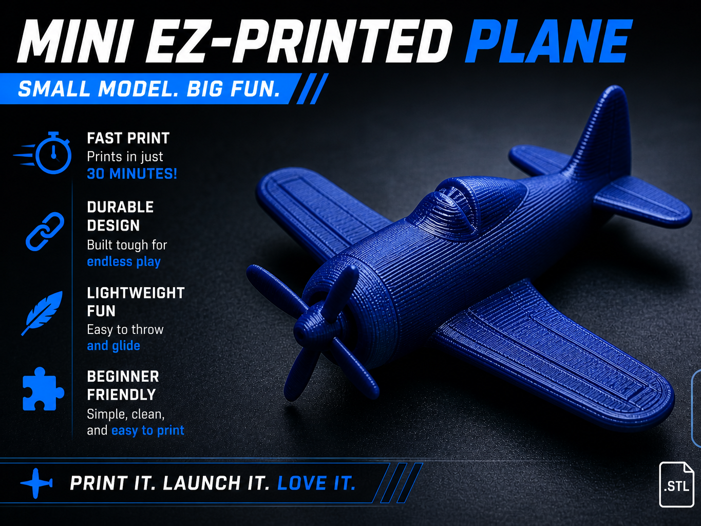 Mini EZ-PrintedPlane