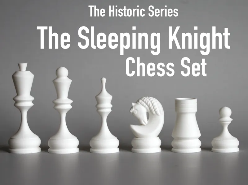 Sleeping Knight Chess Set