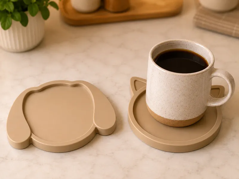 Cat & Dog Coaster Set