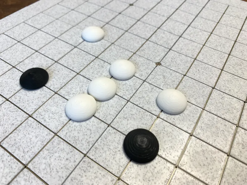 围棋棋子22mm，单面凸
