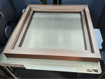 shadow-gap frame for 20 x 20 Hueforge