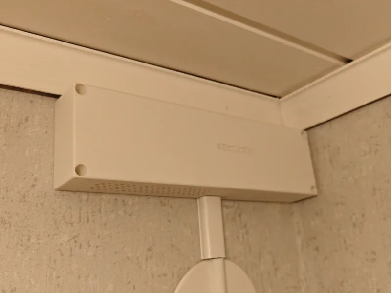 Protective cover for LED voltage transformer