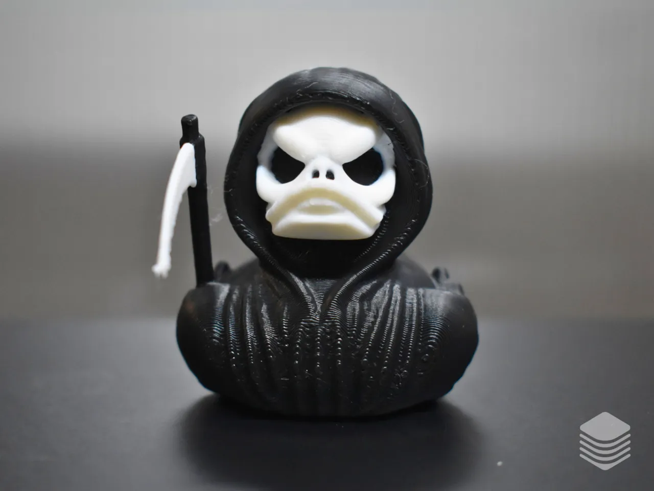 Halloween Grim Reaper Duck view 2