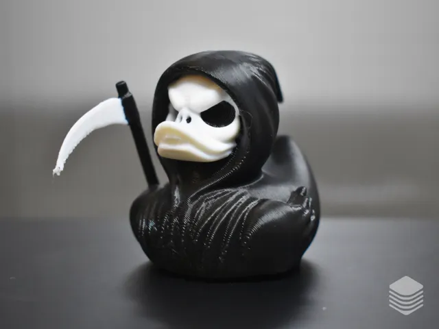 Halloween Grim Reaper Duck