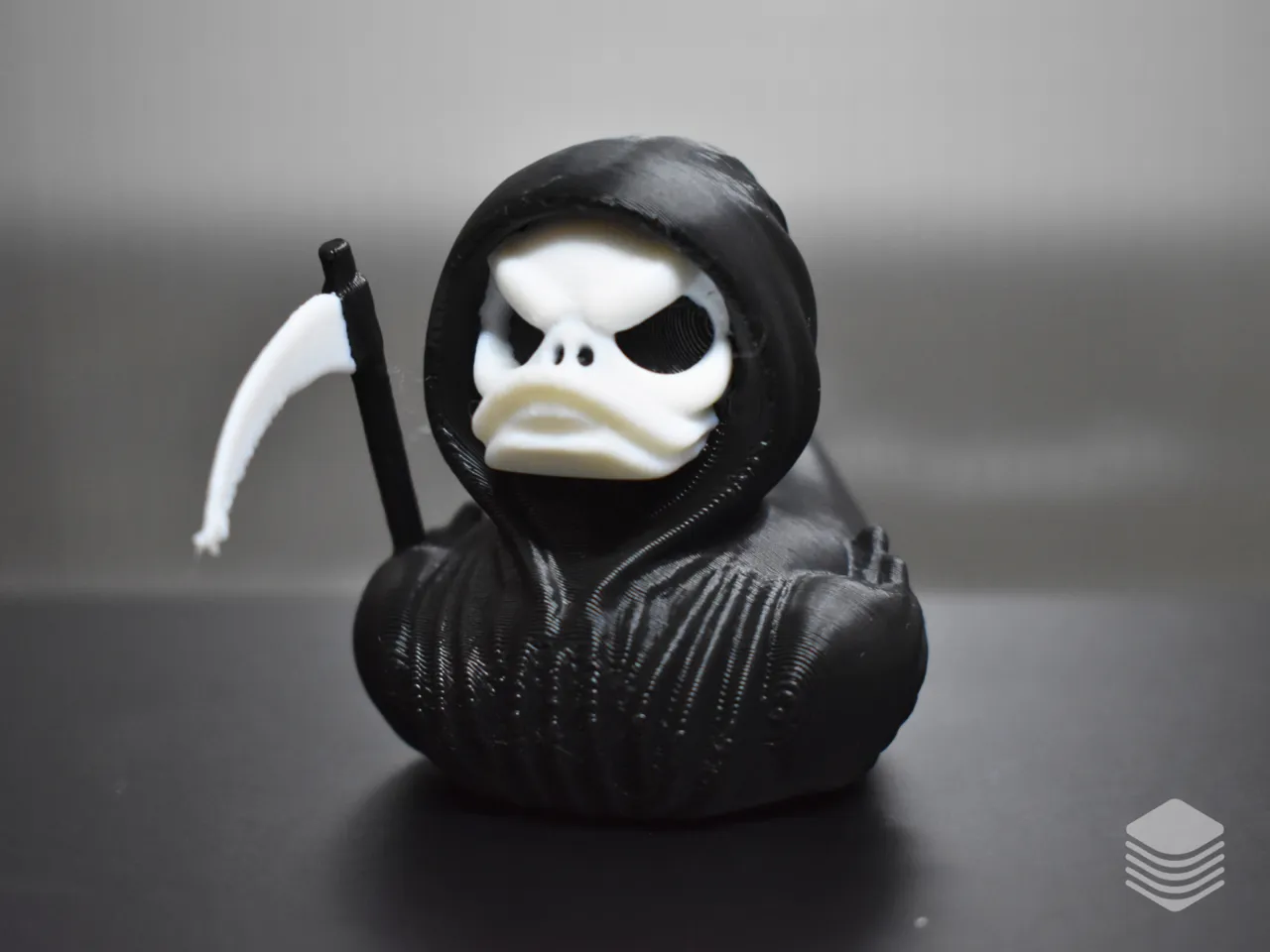 Halloween Grim Reaper Duck view 3