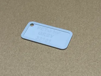 25 X 50 mm filament swatch