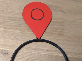 Maps Marker Haarreif