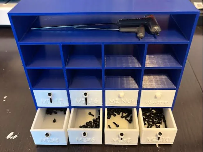 Mini Organizer for Fasteners and Tools