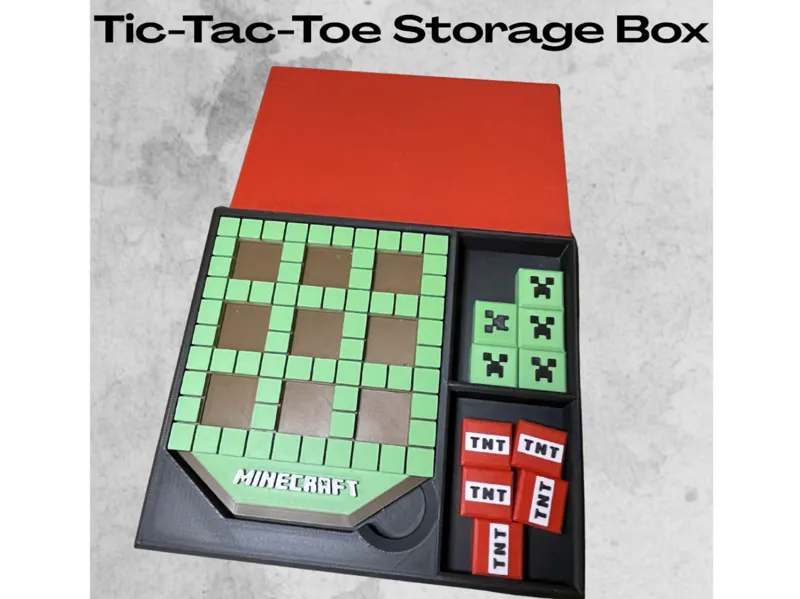 Tic-Tac-Toe Storage Box 