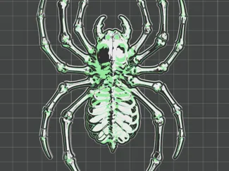 Flexi Glow Spider
