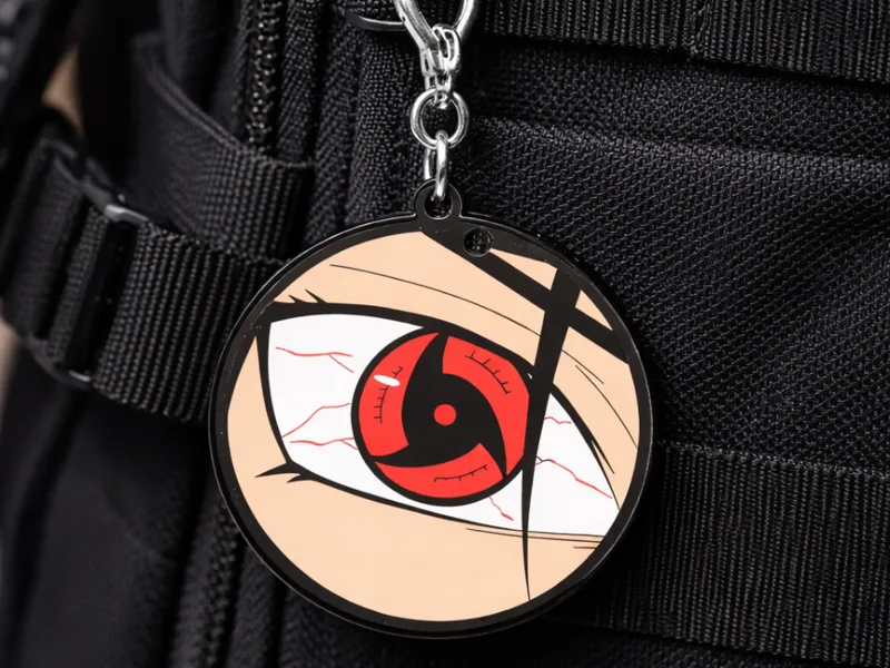 Colgante para Mochila - Ojo Itachi  Sharingan