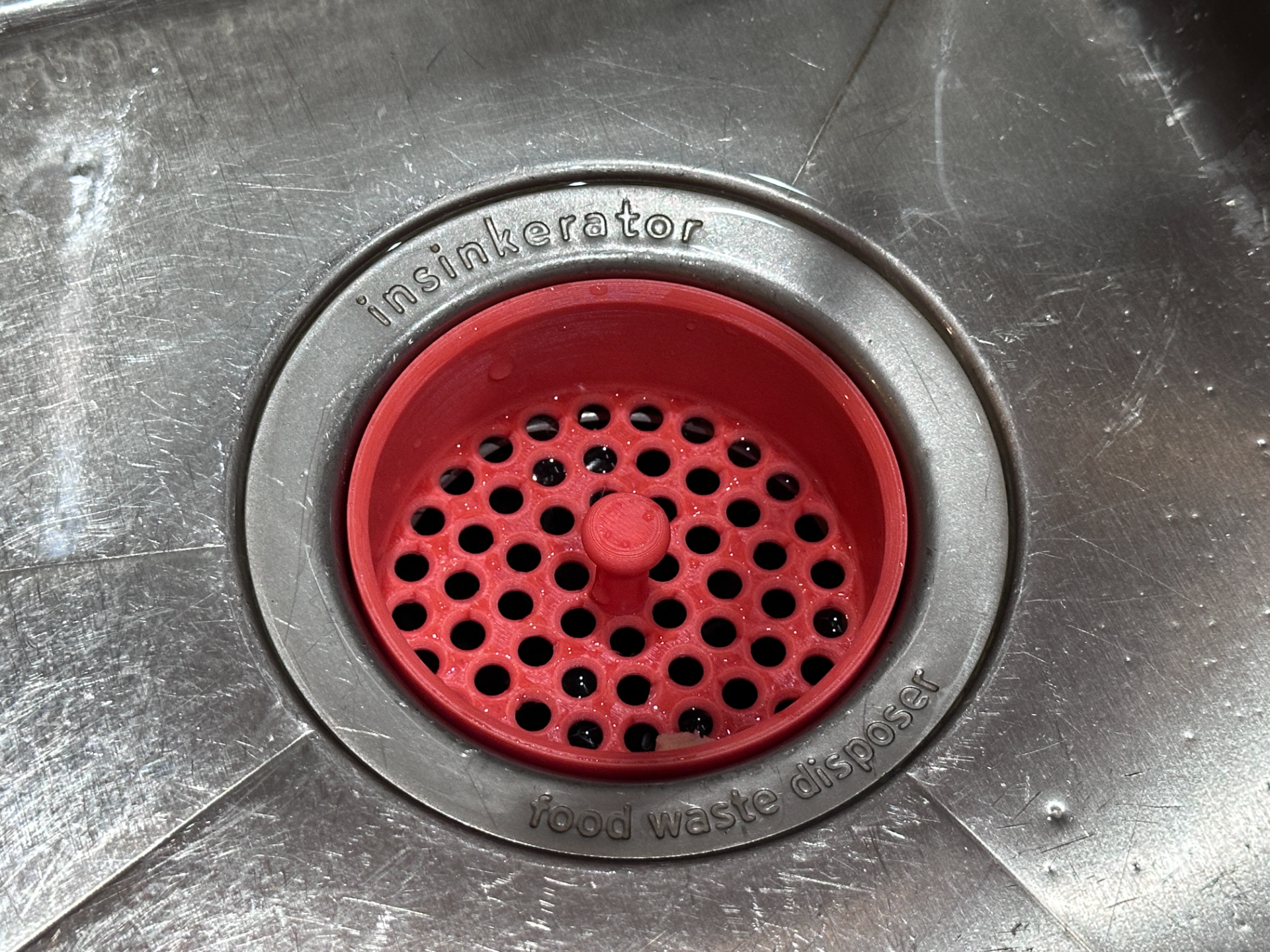 kitchen sink drain strainer insinkerator - 1