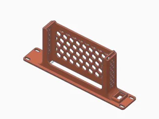 TP-Link TL-SG108 10-inch rack mount with keystone