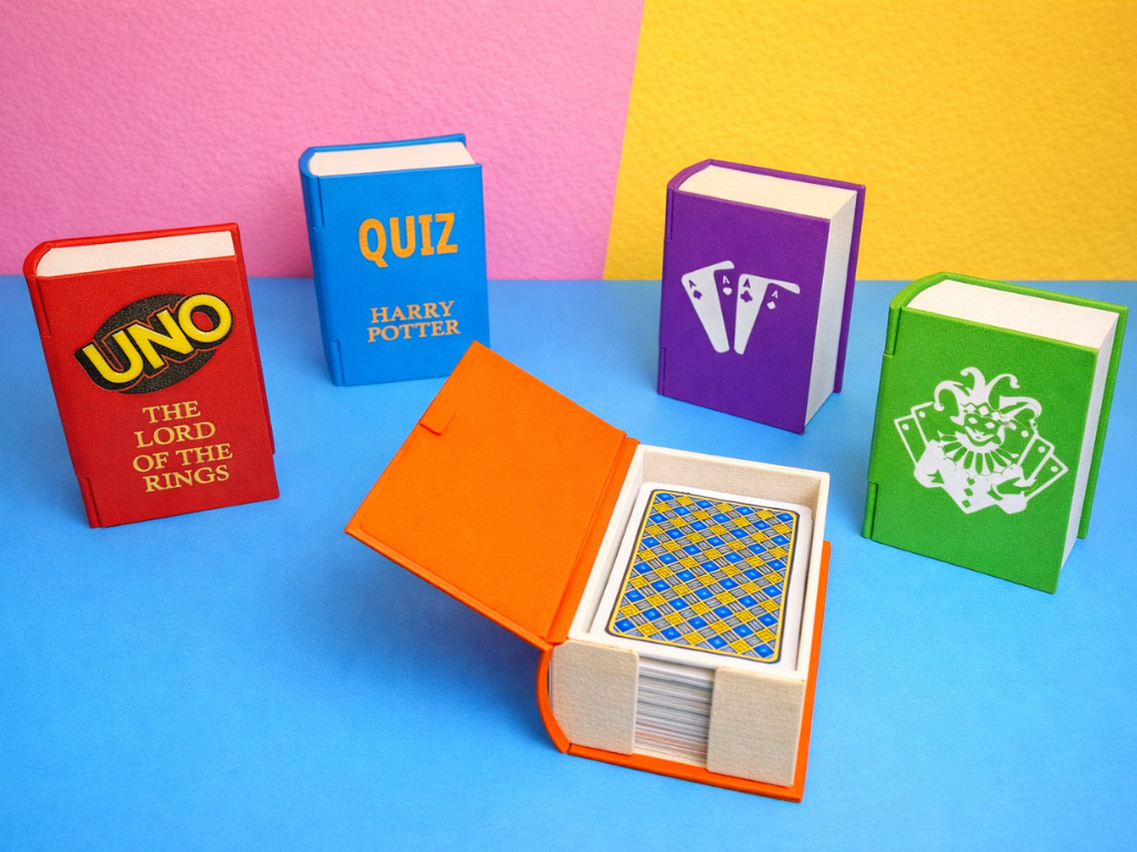 Playing Card Holder / Book Storage Box