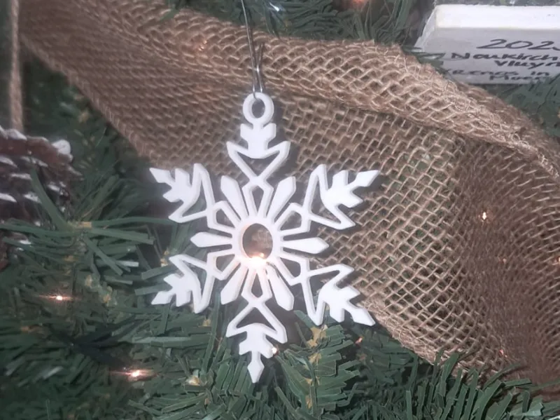 Christmas Snowflake Ornament Set