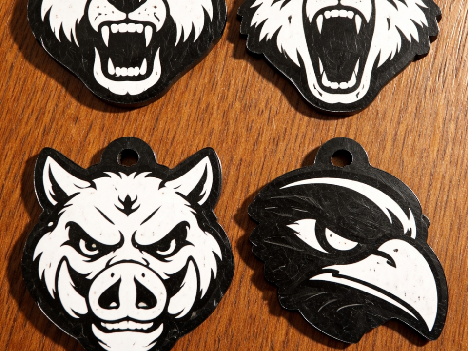 Wild Core – Animal Power Keychain Collection