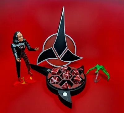 Star Trek Klingon Dice Box