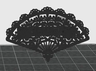 porta abanicos medida especial para abanicos 3d