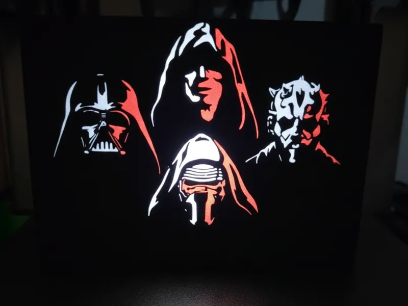 Star Wars lightbox