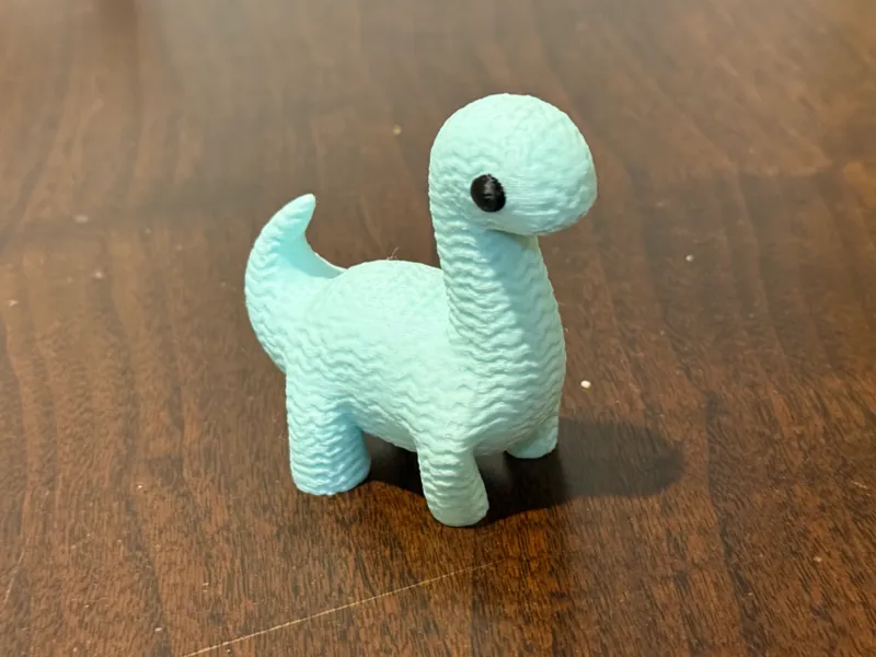 Knitted Dinosaur