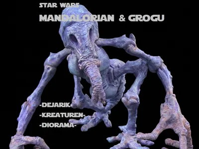 Grimtaash the Molator "Mandalorian&Grogu" Dejarik